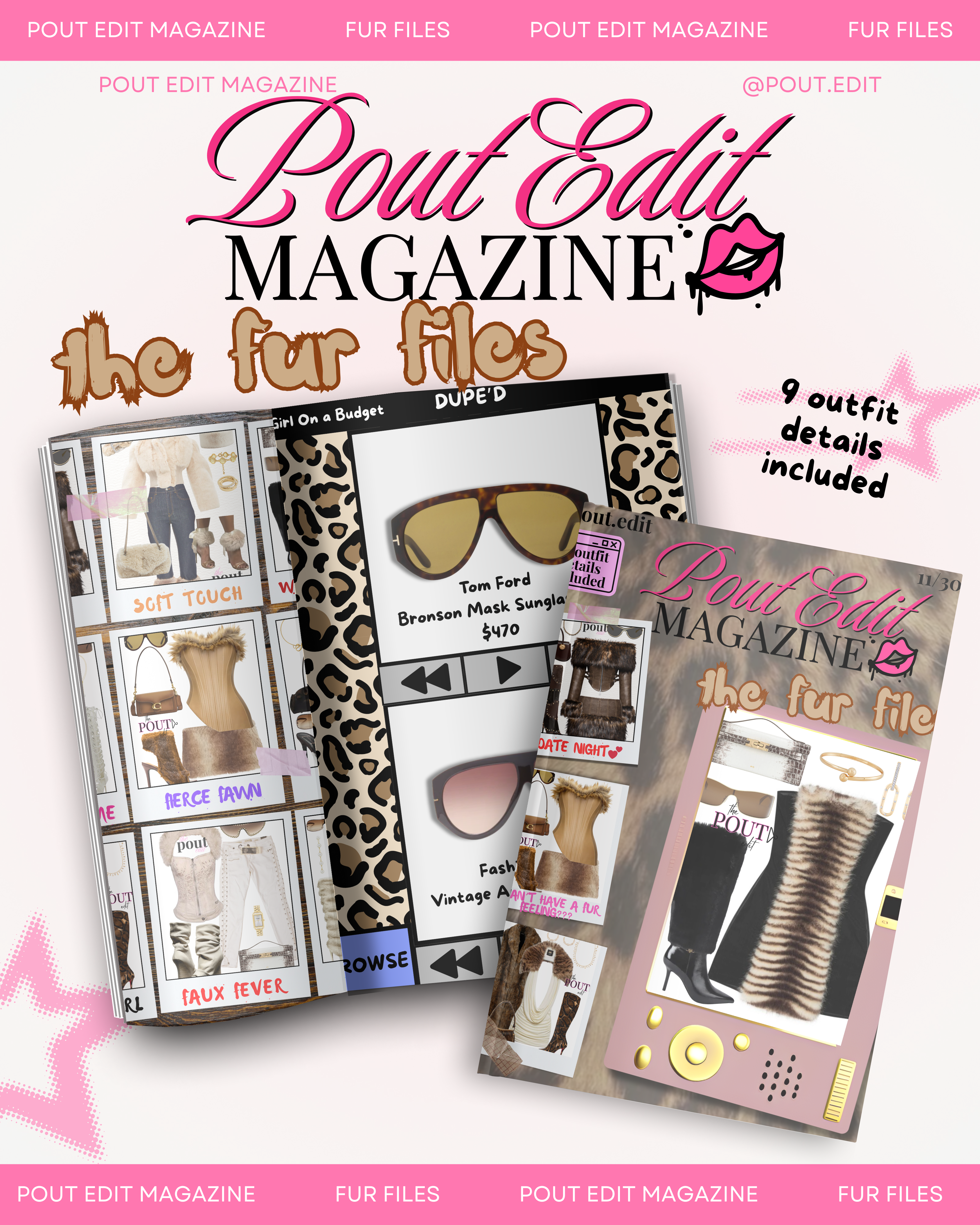 Pout Edit Magazine - Fur Files
