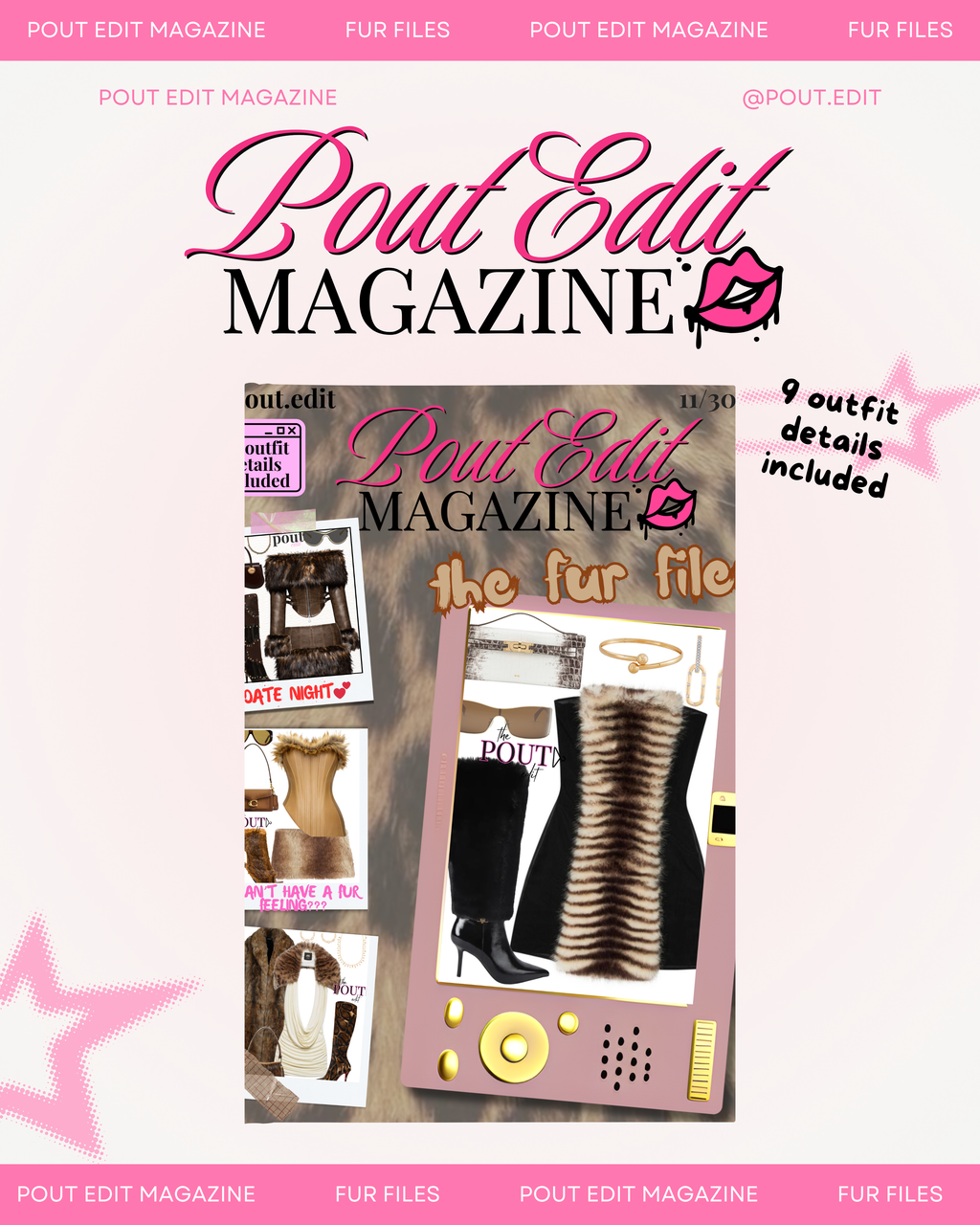 Pout Edit Magazine - Fur Files