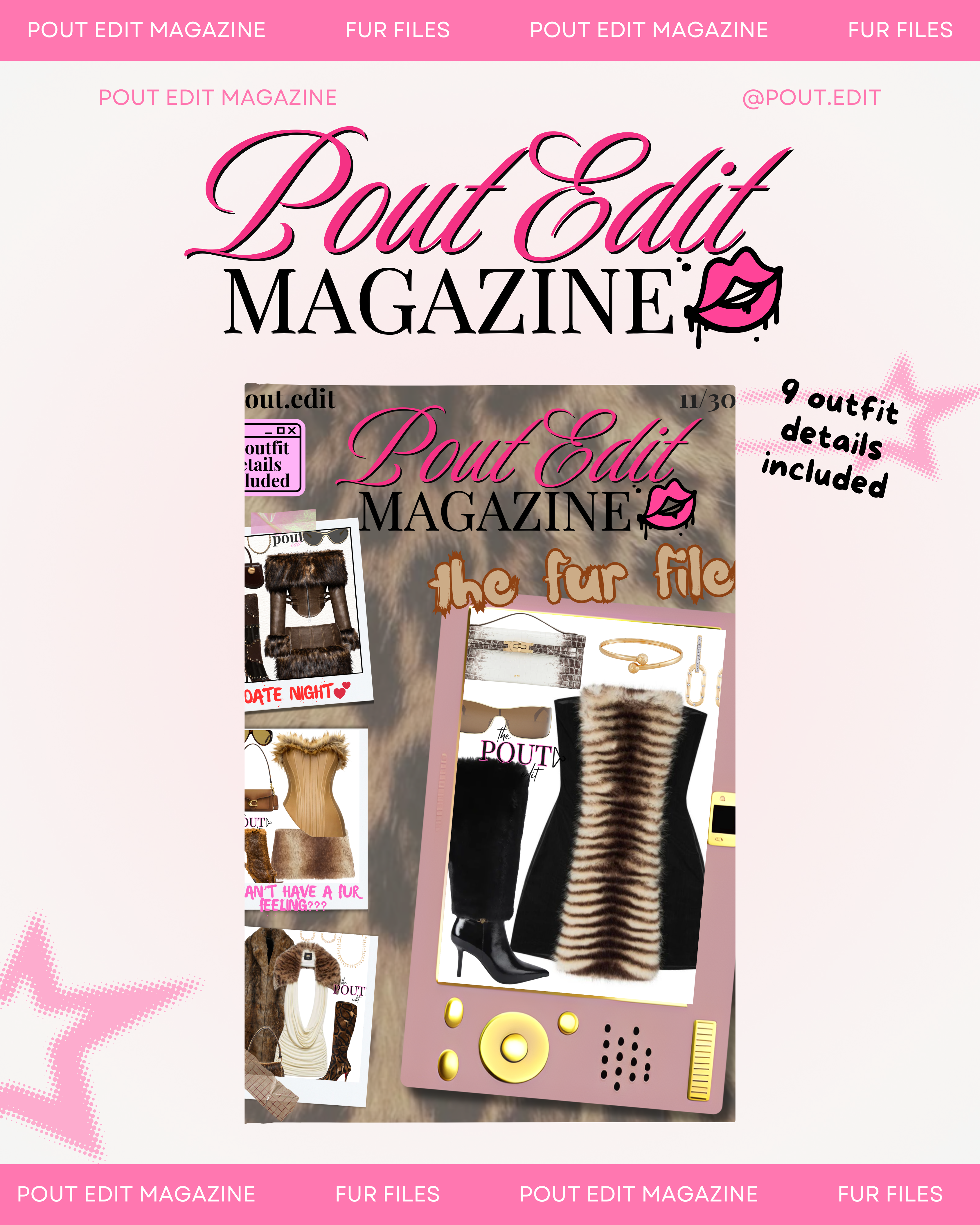 Pout Edit Magazine - Fur Files