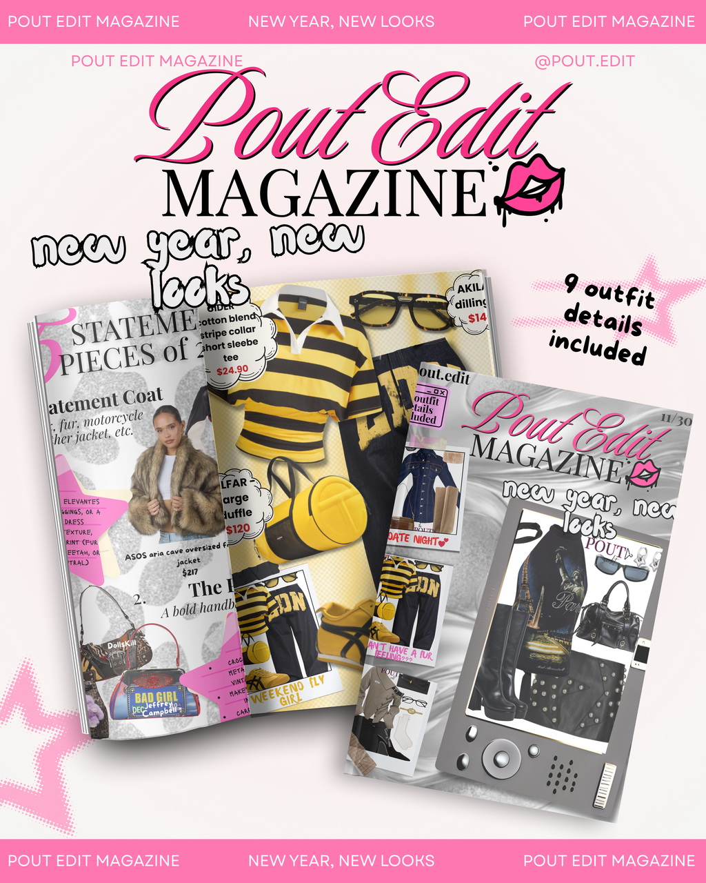 Pout Edit Magazine - New Year, New Looks