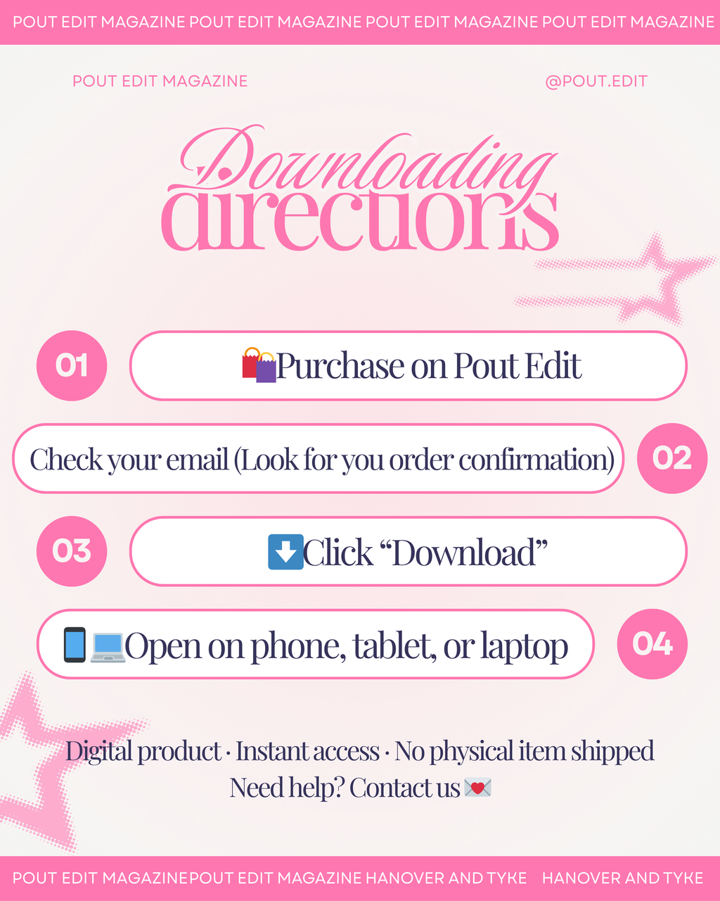 Pout Edit Magazine - New Year, New Looks