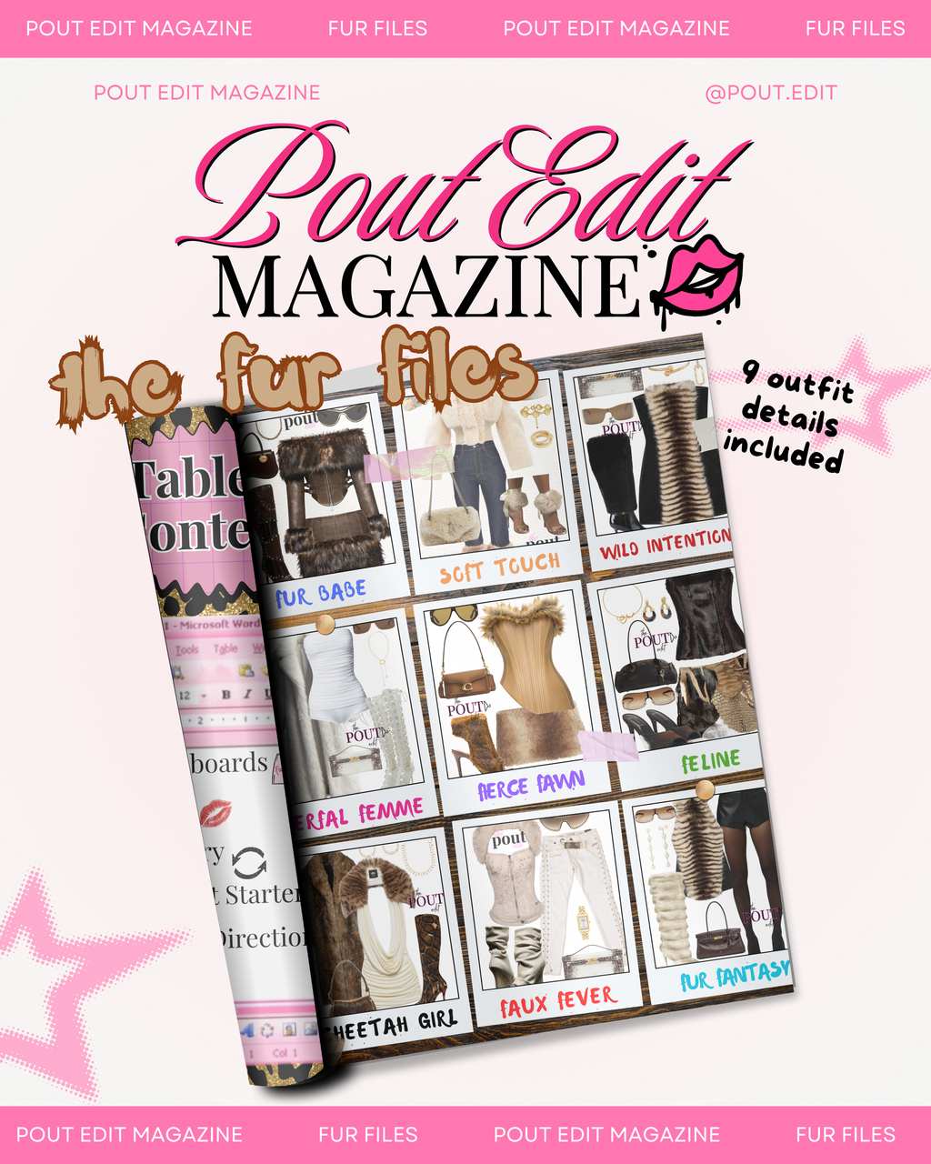 Pout Edit Magazine - Fur Files