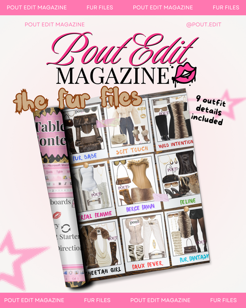 Pout Edit Magazine - Fur Files